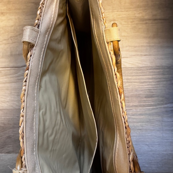 Artisan Woven Straw Tote with Colorful Accents - Picture 7 of 10